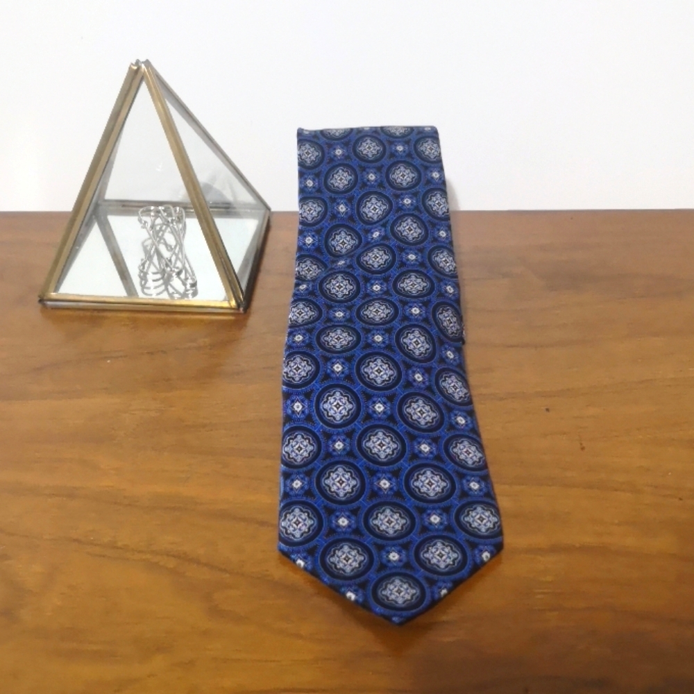 Blue Silk scarf